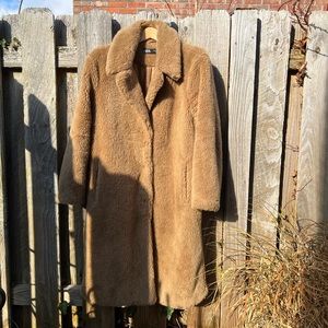 Full length cozy Teddy Coat M.